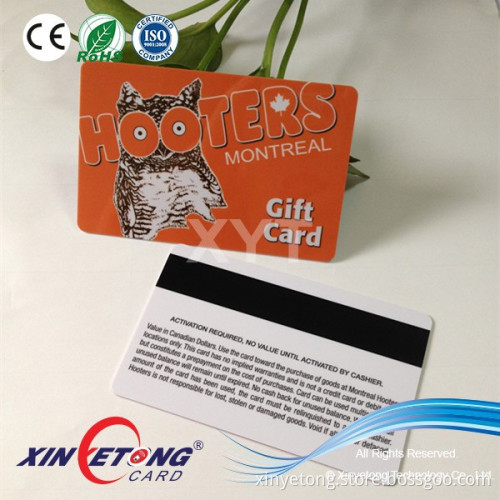 2750oe Hico Magstripe Plastic PVC Loyalty Cards